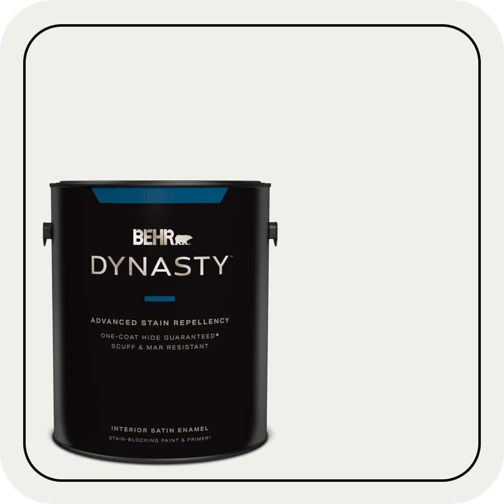 1 gal. #57 Frost Satin Enamel Interior Stain-Blocking Paint & Primer price history on PriceWatchPro