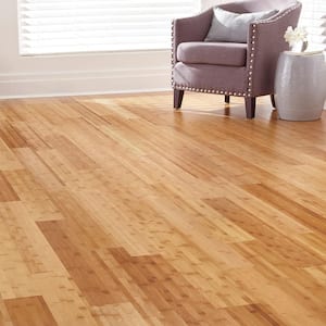 Horizontal Toast 5/8 in. T x 5 in. W x 38.59 in. L Solid Bamboo Flooring(24.12 sqft / case)