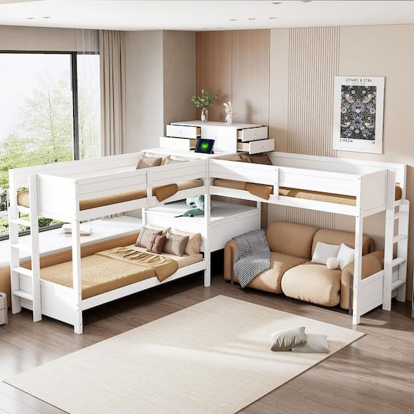 Triple - Bunk Beds - The Home Depot