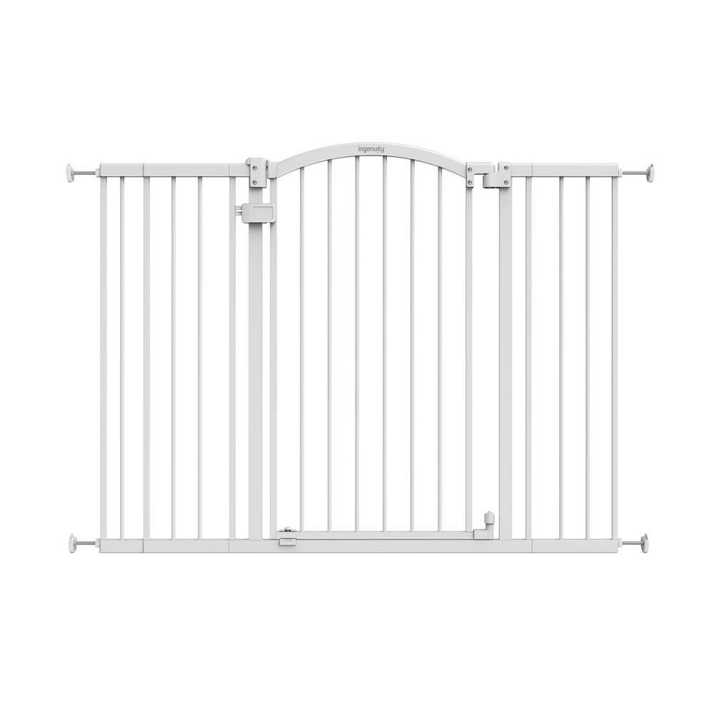 The Thruway 53W Series Pet and Baby Gate, Openings 29.5 in. - 53 in. Wide, 38 in. Tall-White price history on PriceWatchPro