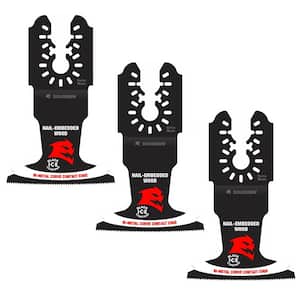2-1/2 in. Demo Demon Universal Fit Bi-Metal Oscillating Tool Blades for Nail-Embedded Wood