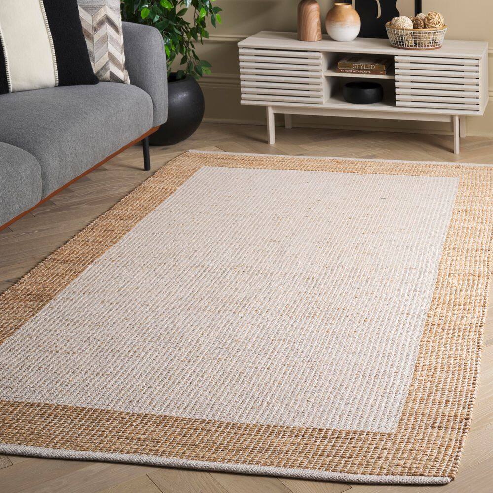 Natural Fiber 4 X 6 Natural/Ivory Solid Color Area Rug price history on PriceWatchPro