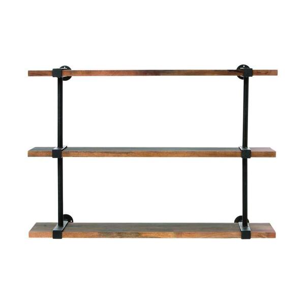 Home Decorators Collection Studio 40 in. W Wood Craft Wall Shelf