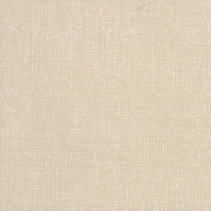 Arya Cream Fabric Texture Vinyl Strippable Wallpaper (Covers 60.8 sq. ft.)