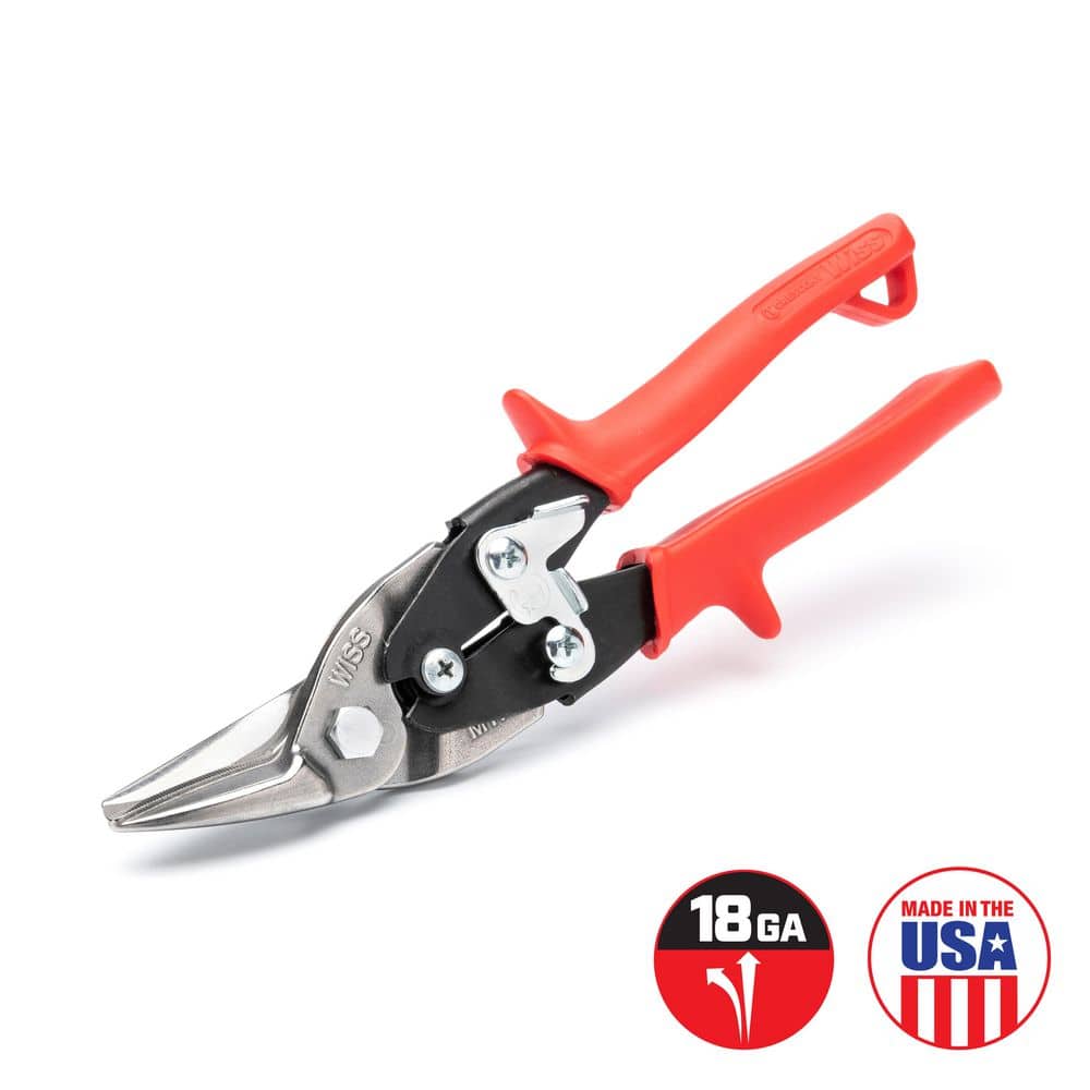 UPC 037103580122 product image for Wiss 9-3/4 in. Compound Action Straight and Left Cut Aviation Snips | upcitemdb.com
