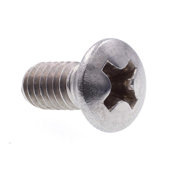 Oval Head Phillips Machine screws Stainless Steel  8-32 x 2 Qty-25