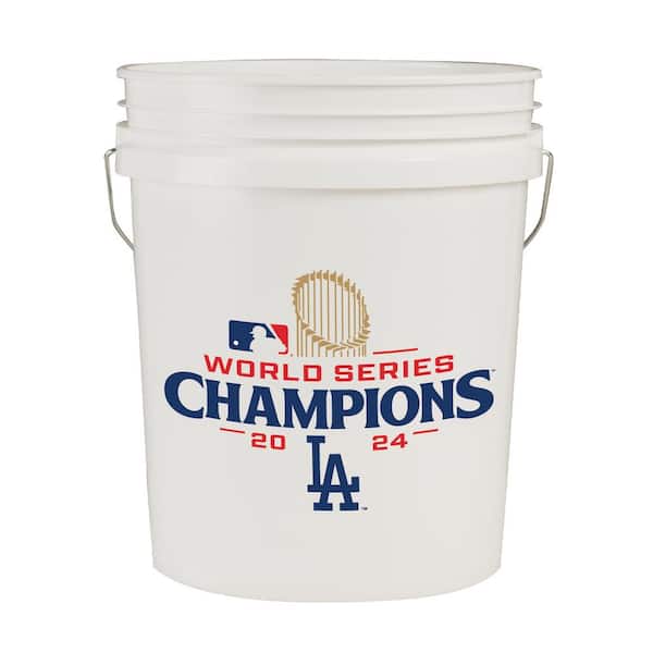 Leaktite LA Dodgers WS Champ 5 Gal. White Bucket