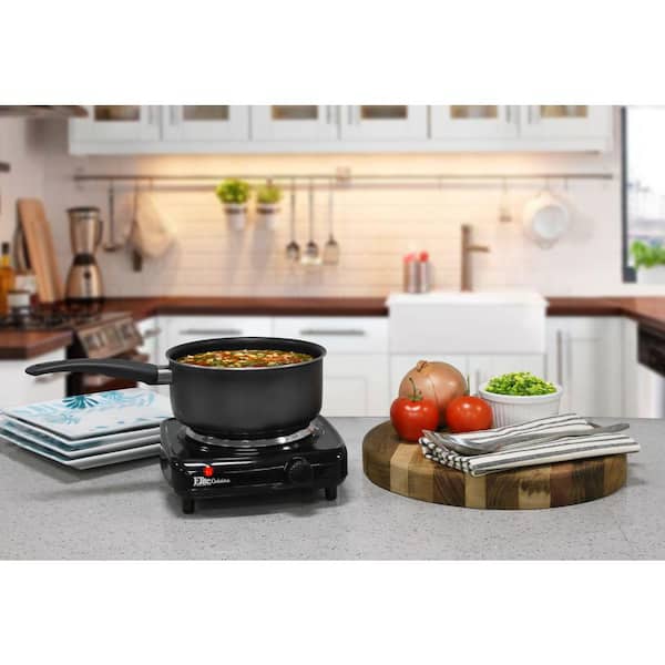 Elite Cuisine Single Flat Burner Hot Plate, Specialty Appliances, Furniture & Appliances