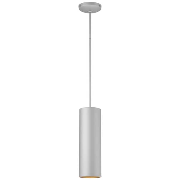 Access Lighting Pilson 1-Light Satin Metal Pendant with Metal Shade