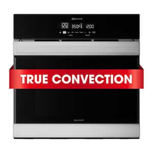 24" Single Electric Wall Oven with Convection in Stainless Steel