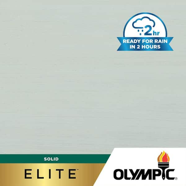 Olympic Elite 8 oz. SC-1019 Cool Dusk Solid Advanced Exterior Stain and Sealer in One