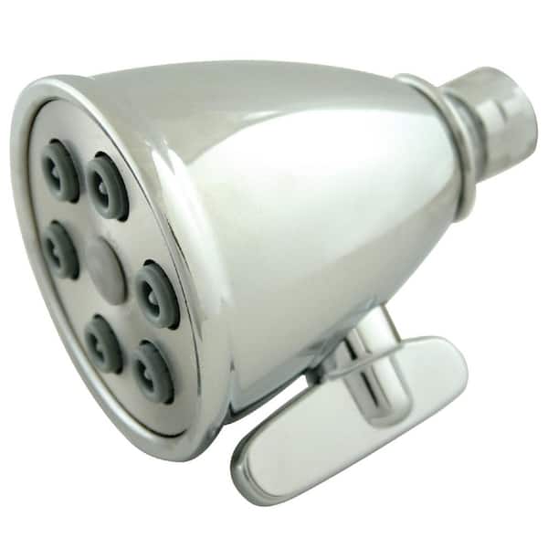 Kingston Brass Victorian 1-Spray Patterns 2.94 in. Wall Mount Fixed Shower Head in Polished Chrome