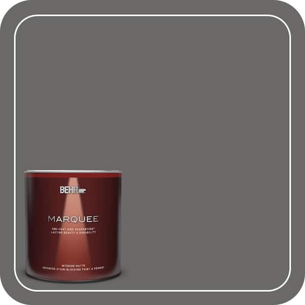 BEHR MARQUEE 1 qt. #T11-5 Not so Innocent Matte Interior Paint & Primer