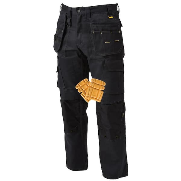 DEWALT ProTradesman Combo Men's 30 in. W x 31 in. L Black