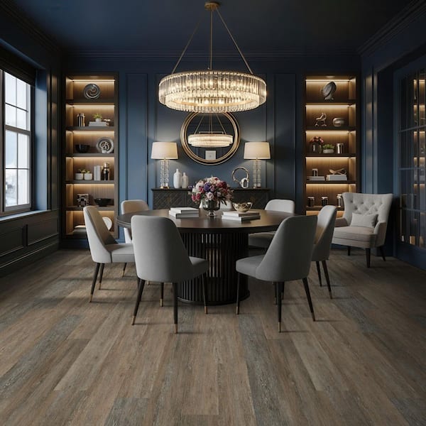 Brighton Harbor 20 MIL x 7 in. W x 48 in. L Waterproof Rigid Core Click Lock Luxury Vinyl Flooring (23.77 sq.ft./ Case)