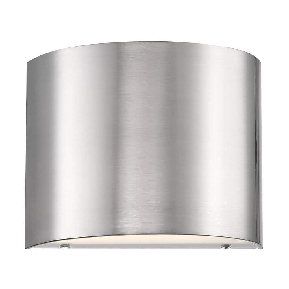 Brushed Nickel Dimmable LED Wall Sconce