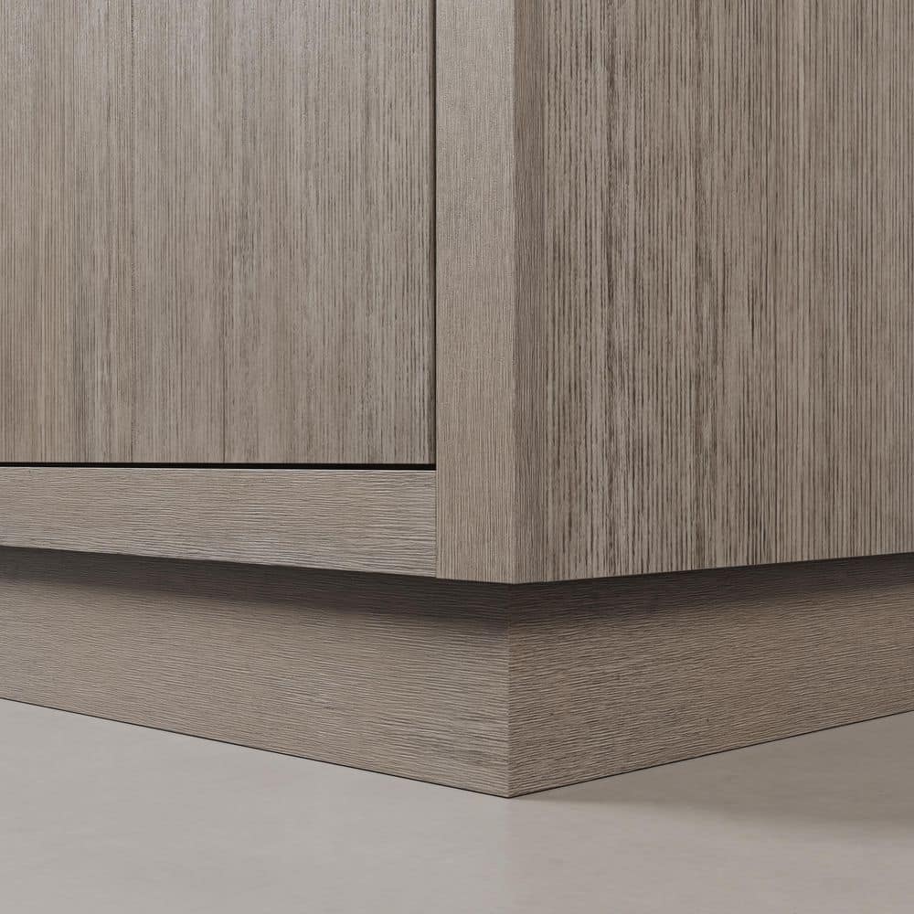 Hugo 72'' Gray Oak Double Vanity with Marble Top