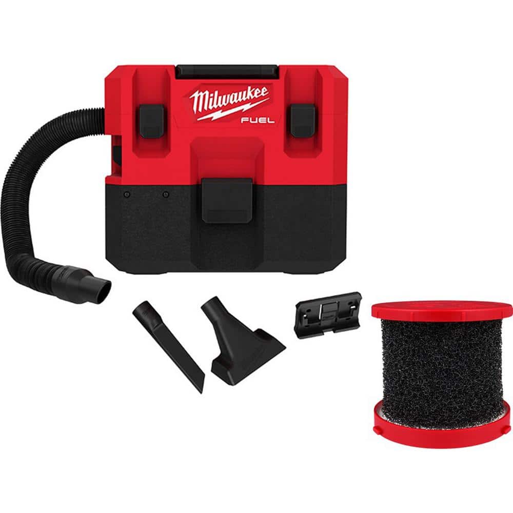 M12 FUEL 12-Volt Lithium-Ion Cordless 1.6 Gal. Wet/Dry Shop Vacuum with Wet Foam Filter price history on PriceWatchPro