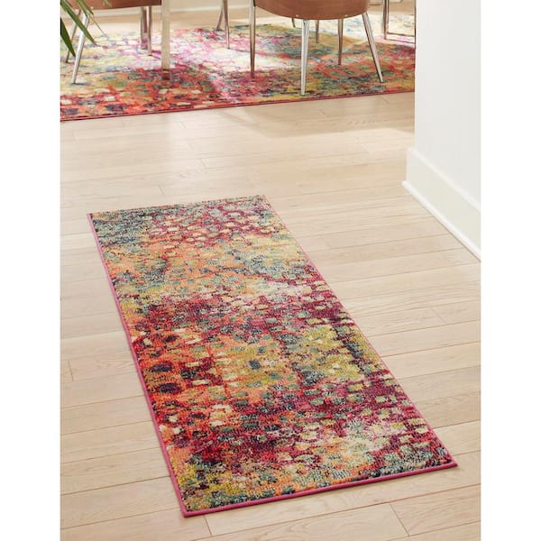 Jardin Ivy Multi 2' 7 x 10' 0 Runner Rug