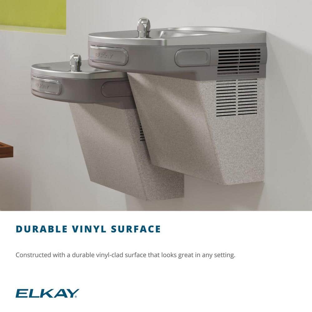Light Gray Granite Wall Mount ADA Drinking Fountain