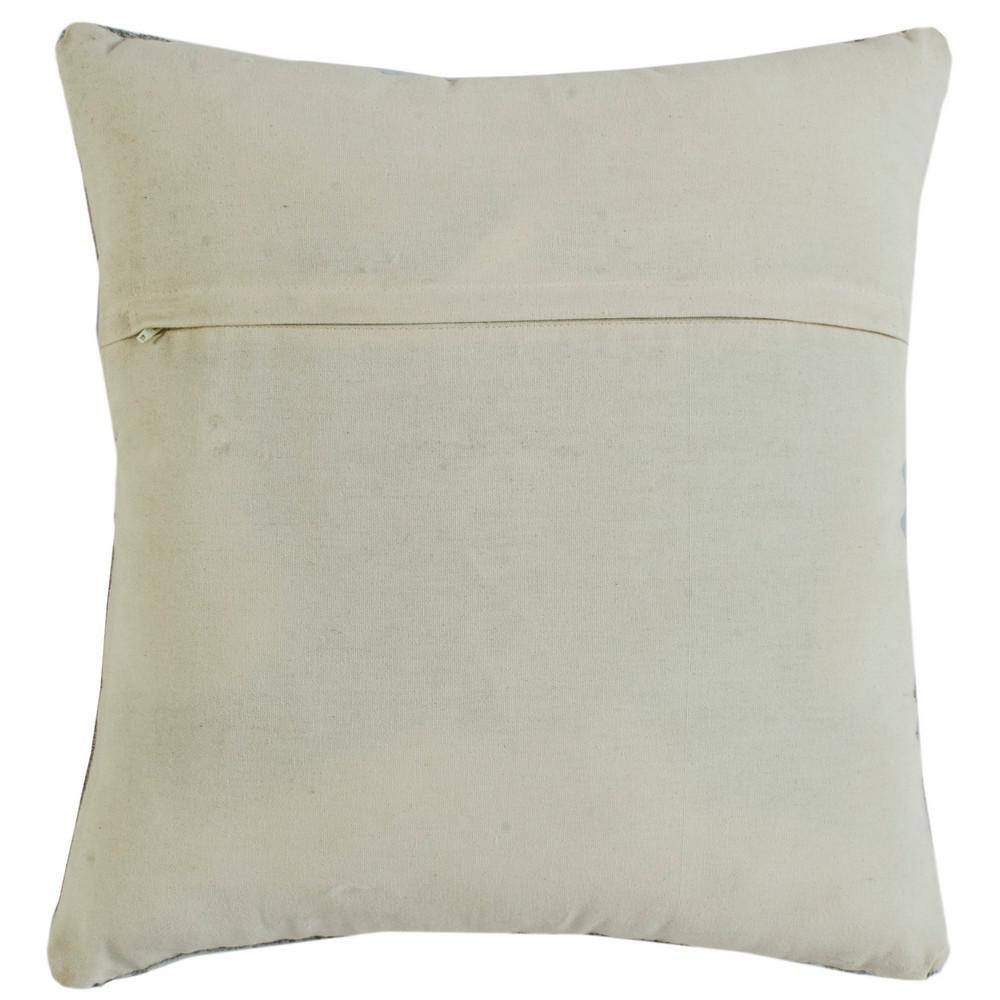 Scandinavian Diamond Motif Square Throw Pillow, 20" x 20"
