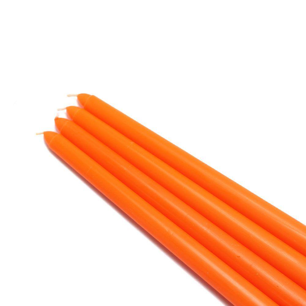 UPC 685024159332 product image for Zest Candle 12 in. Orange Taper Candles (12-Set) | upcitemdb.com