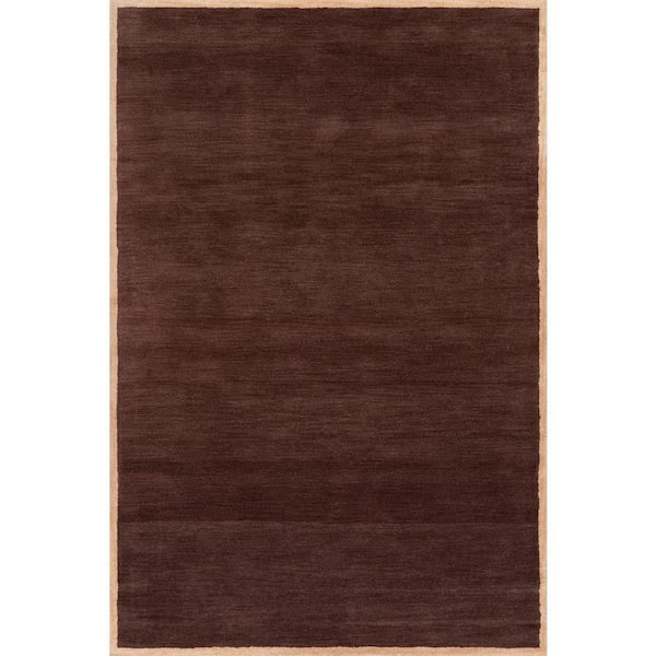 Pierre Wool Area Brown 8 ft. x 10 ft. Indoor Area Rug