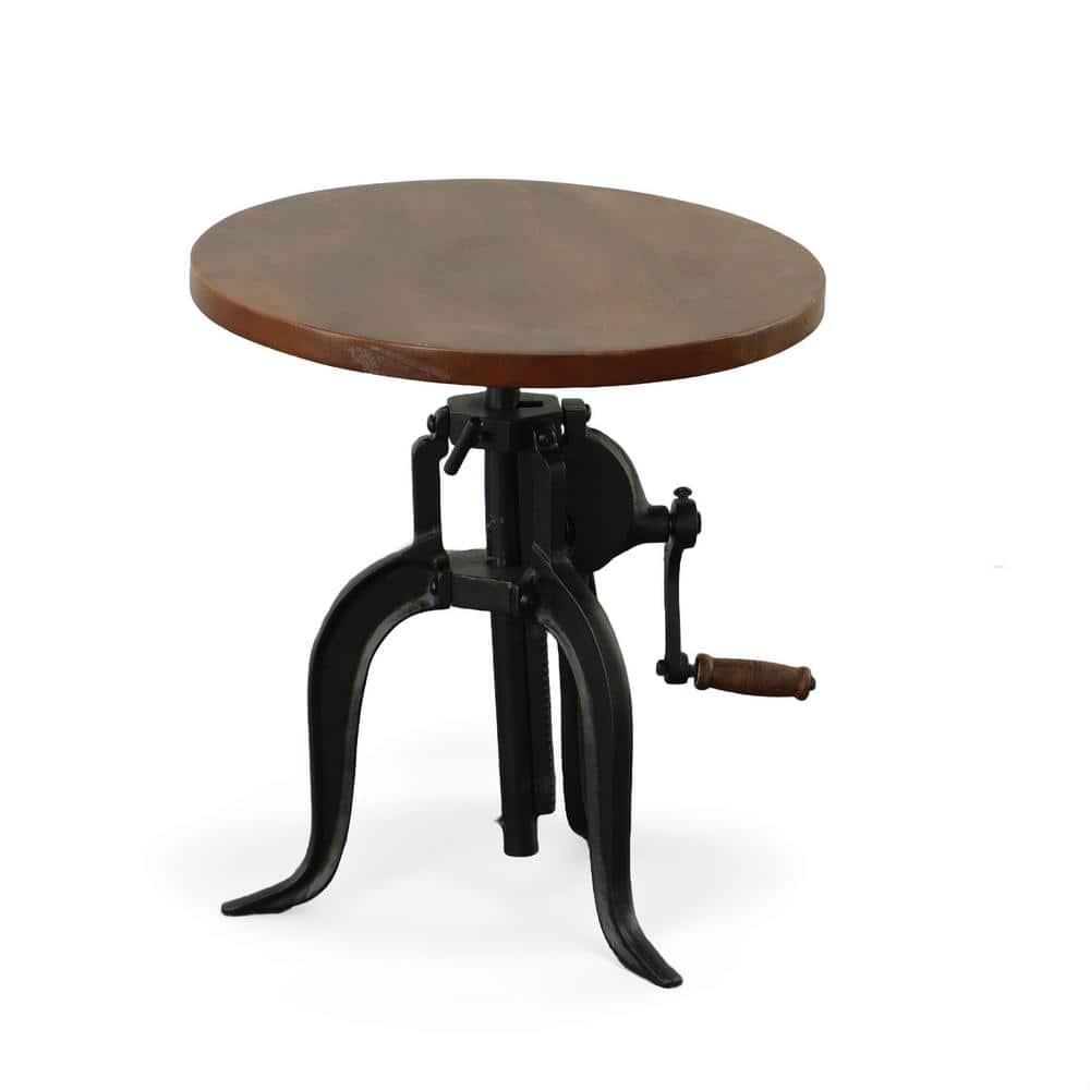 Regan Chestnut and Black End Table - thumbnail 2