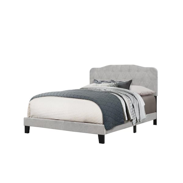 Hillsdale Furniture Nicole Glacier Gray King Bed