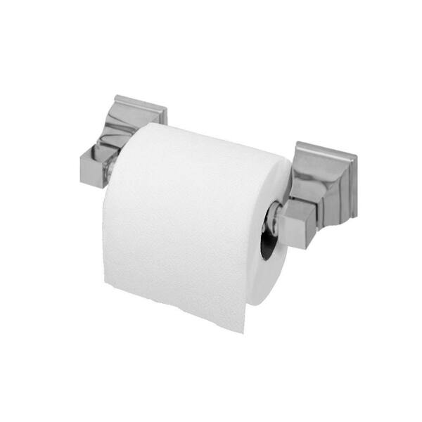 American Standard Town Square Single Post Toilet Paper Holder in Satin-Nickel