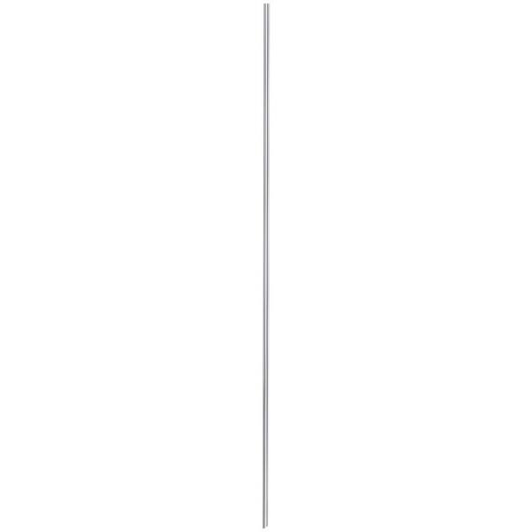 KOHLER Choreograph 1.25 in. x 72 in. Shower Wall Edge Trim in Bright Polished Silver (Set of 2)