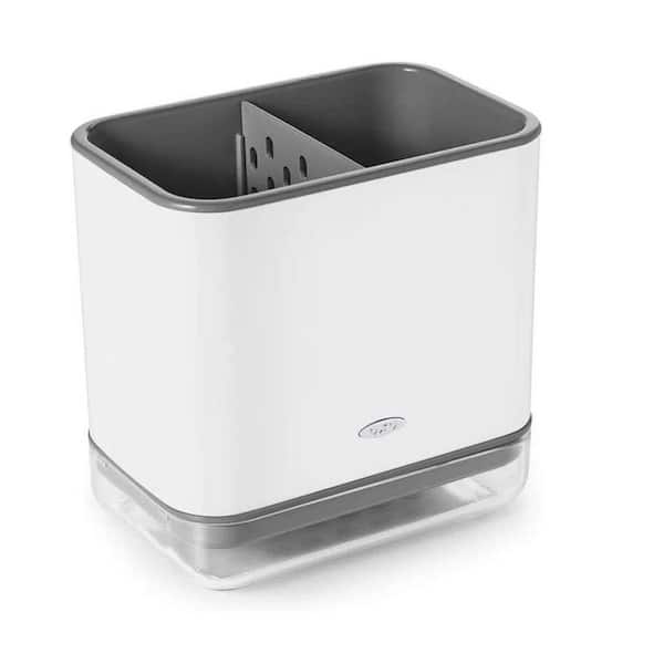 Aoibox White Stainless Steel Sinkware Caddy with Good Grips