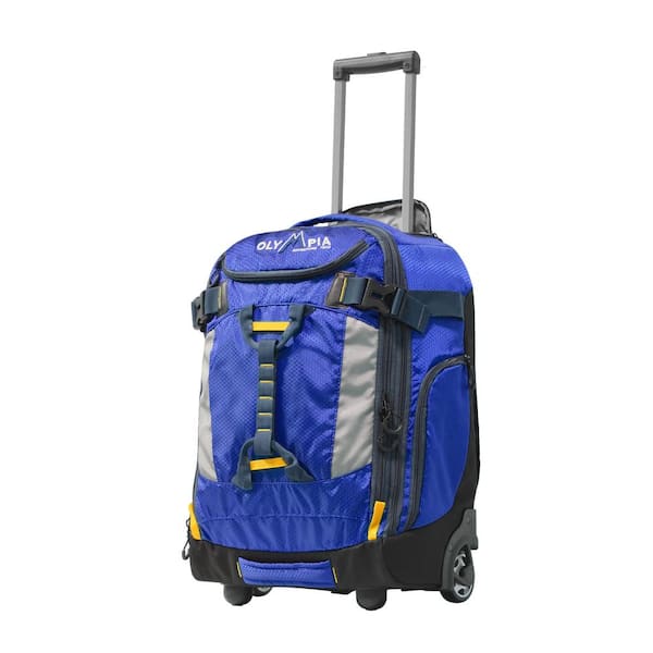 Olympia USA CASCADE 20 in. Outdoor Upright Carry-On with Hideaway Backpack Straps