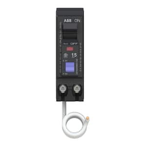 ABB 15 Amp Single-Pole Dual Function Arc Fault/GFCI Plug-On