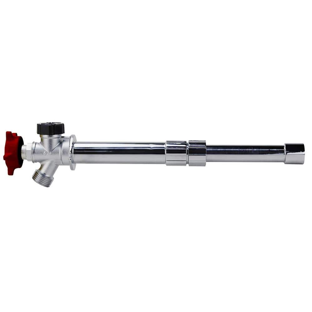 1/2 in. Threaded/Solder x 3/4 in. MHT Chrome Plated Brass Telescoping Anti-Siphon Frost Free Sillcock price history on PriceWatchPro
