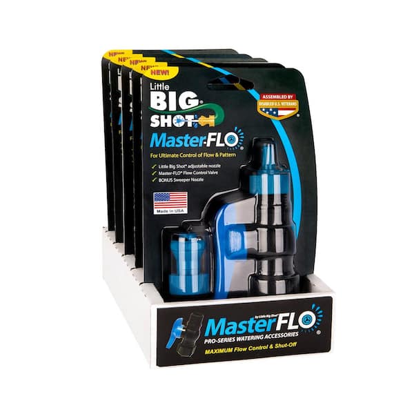 MASTER-FLO Flow Control and Shut-Off Valve with Adjustable Twist