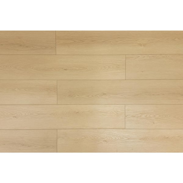 Montserrat Pacific Beige 14 mm T x 9.33 in. W HDF Waterproof AC5 Click Lock Laminate Wood Flooring (23.19 sq. ft./case)