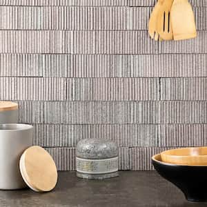Weston Summit Light Gray 2 in. x 9 in. Glazed Clay Subway Wall Tile (30-Piece 4.30 sq. ft./Case)