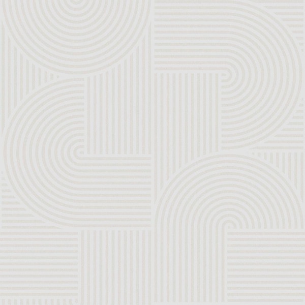 Graham & Brown Centra White Wallpaper