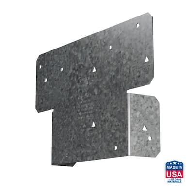 Simpson Strong-Tie AC ZMAX Galvanized Adjustable Post Cap for 6x Nominal Lumber AC6Z