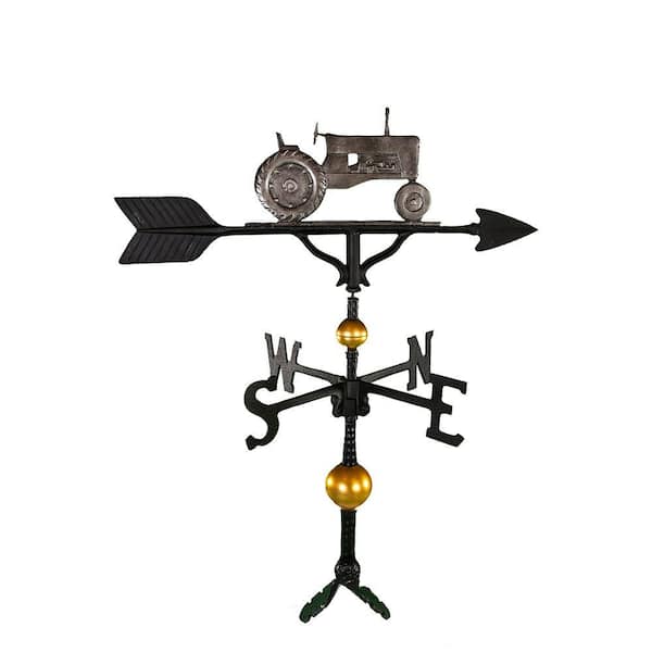 Montague Metal Products 32 in. Deluxe Swedish Iron Tractor Weathervane