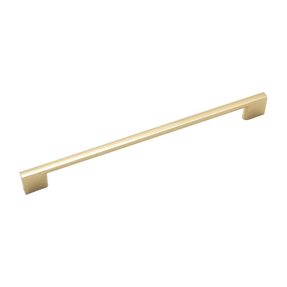 Mod Collection Handle Pull - 8-13/16 in. Center to Center Brushed Golden Brass Bar Cabinet Pull price history on PriceWatchPro