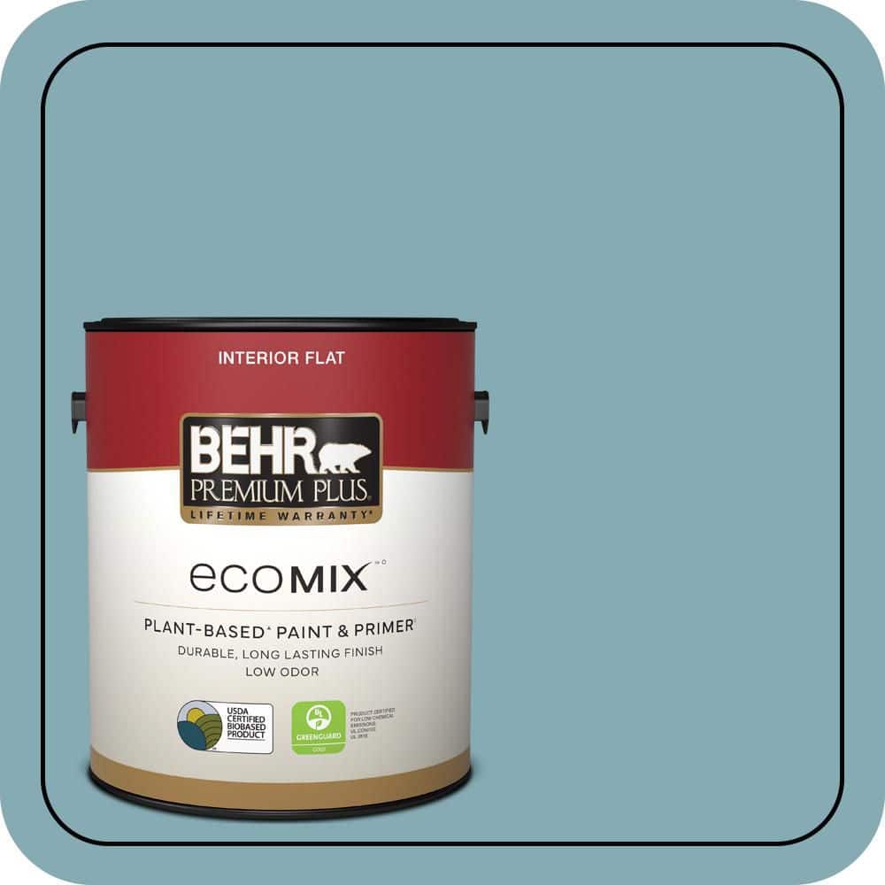 1 gal. #S450-4 Crashing Waves Flat EcoMix Plant-Based Interior Paint & Primer price history on PriceWatchPro