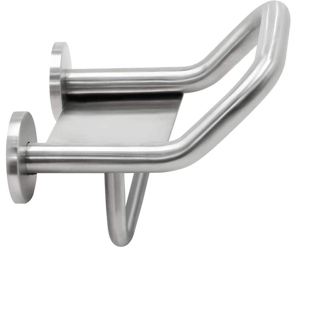 3-in-1 8.9 in. Bathroom Grab Bar with Paper Holder & Phone Shelf, Stainless Steel Safety Bar for Seniors price history on PriceWatchPro