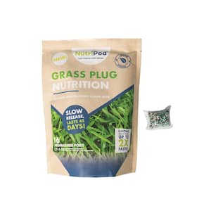 NutriPod for Grass Sod Plugs, Just Throw and Grow