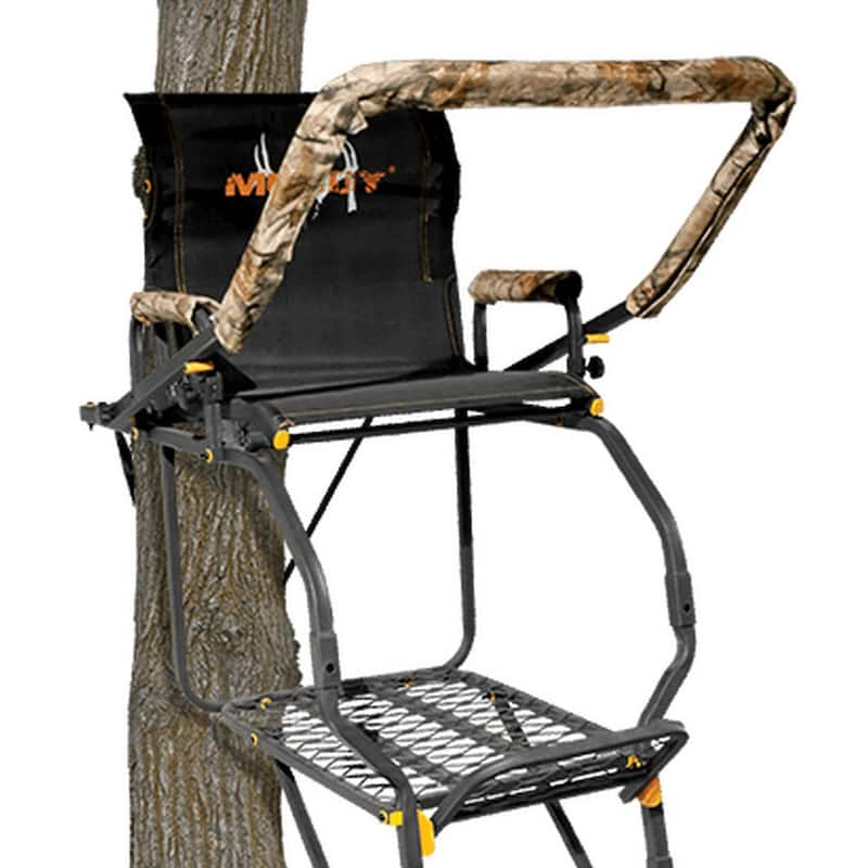 20 ft. The Skybox Deluxe 1-Person Deer Hunting Ladder Tree Stand