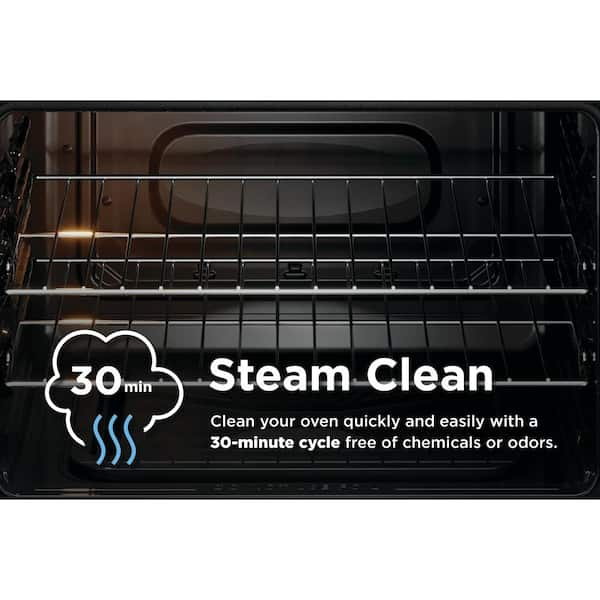 30 Electric Range with Steam Clean Stainless Steel-FCFE3062AS