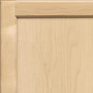 7.3125 in. W x 0.75 in. D x 7.3125 in. H. Brooks Cabinet Door Sample in Natural