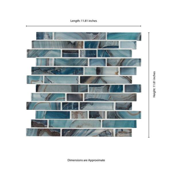 Night Sky Interlocking 11.81 in. x 11.81 in. x 8mm Bangladesh Ubuy