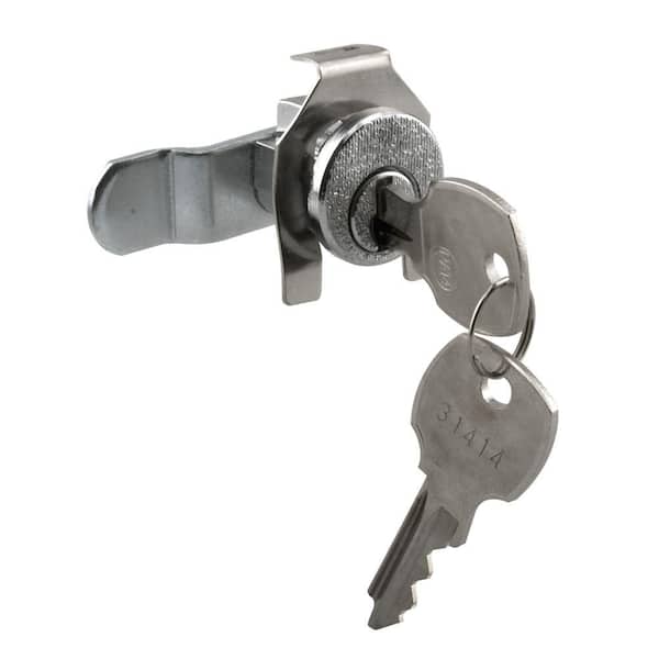 Prime-Line 5-Pin National Nickel Counter Clockwise Mail Box Lock